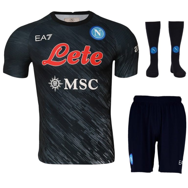 Maillot Kit Enfant Naples Ea Third