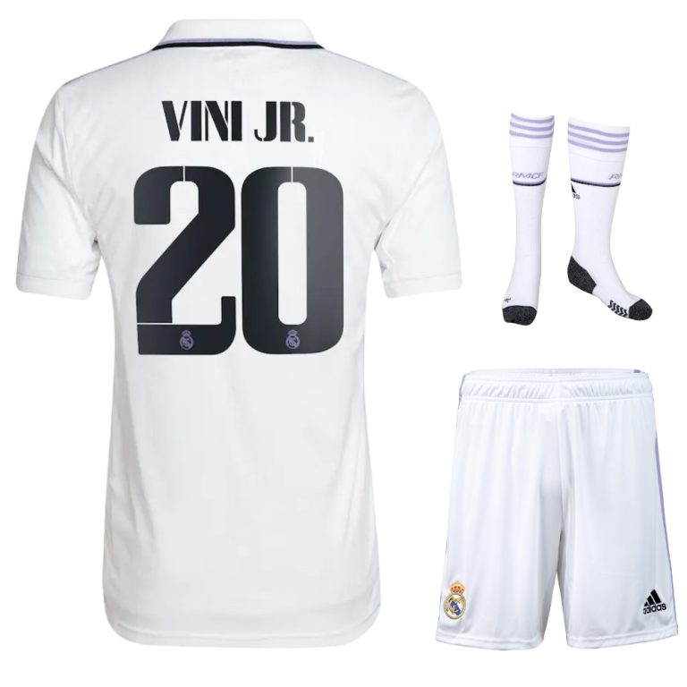 MAILLOT ENFANT VINI JR REAL MADRID DOMICILE 2022 2023