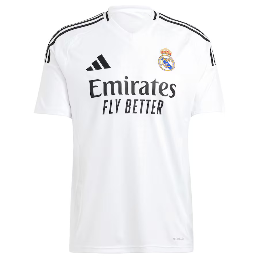 Le maillot domicile du Real Madrid, signé Vinicius junior