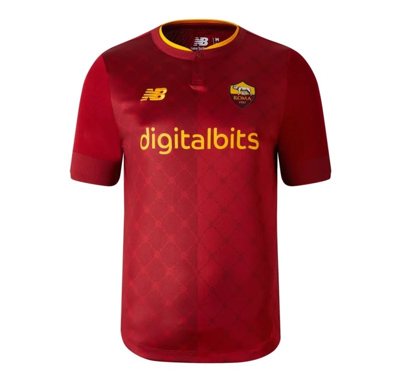 AS ROMA HOME CHILDREN 2022 2023 jersey (2)