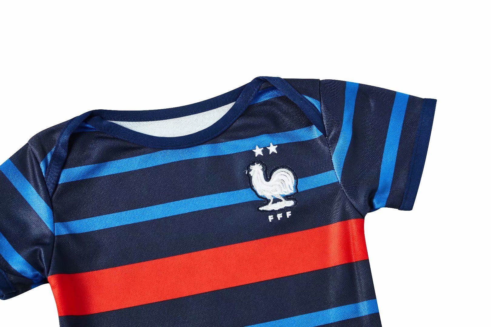 Babykleidungsbody der französischen 2-Sterne-Nationalmannschaft