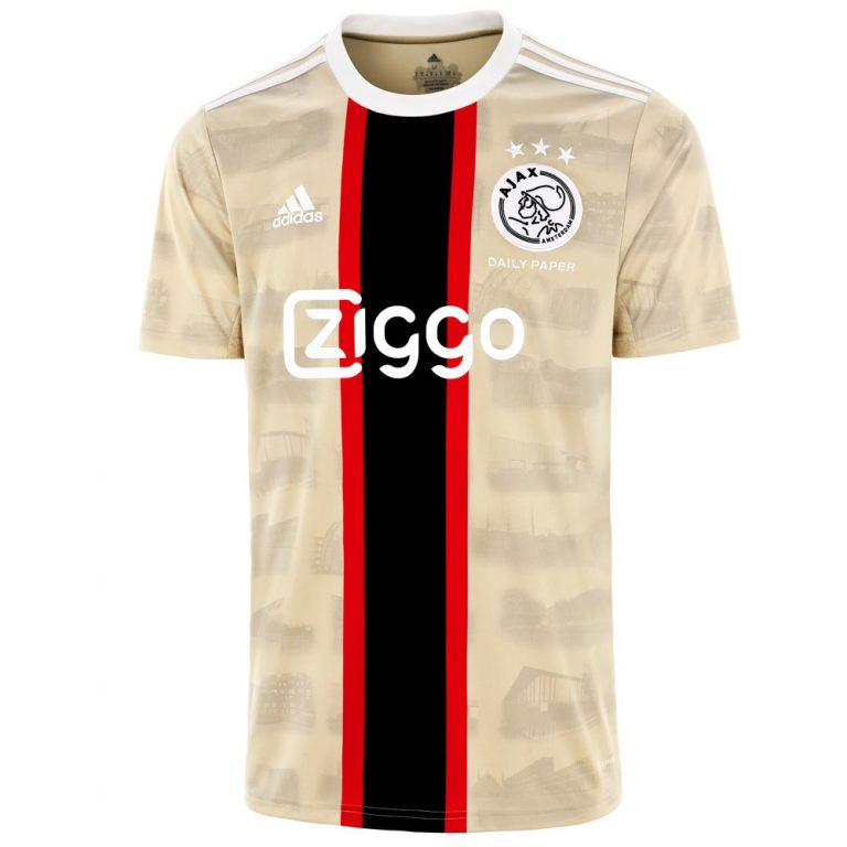 MAILLOT AJAX THIRD X Daily Paper 2022 2023 (1)