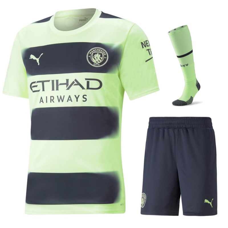 Manchester City Third Kids Shirt 2022 2023 (1)