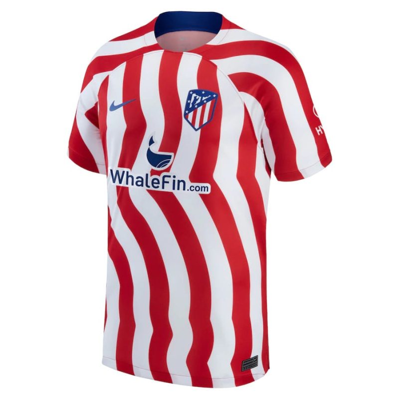 Atletico Madrid Home Kids Kit Shirt 2022 2023 (2)