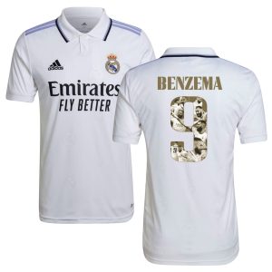 MAILLOT REAL MADRID BENZEMA BALLON D’OR 2022 2023 (3)