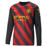 MANCHESTER CITY AWAY JERSEY 2022 23 LONG SLEEVES (1)