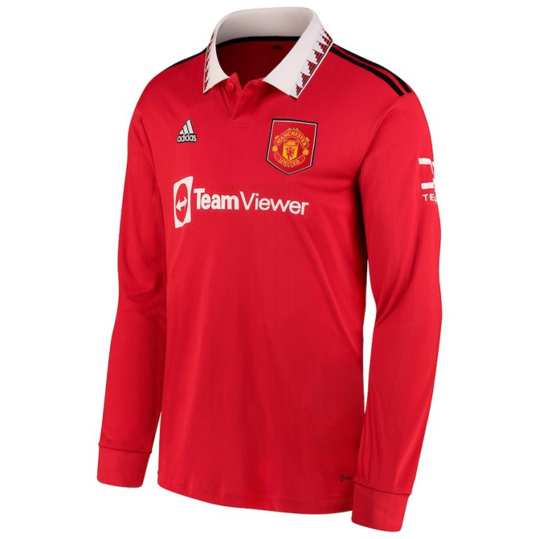 MAILLOT MANCHESTER UNITED HOME MANCHES LONGUES 22-23 RONALDO (2)