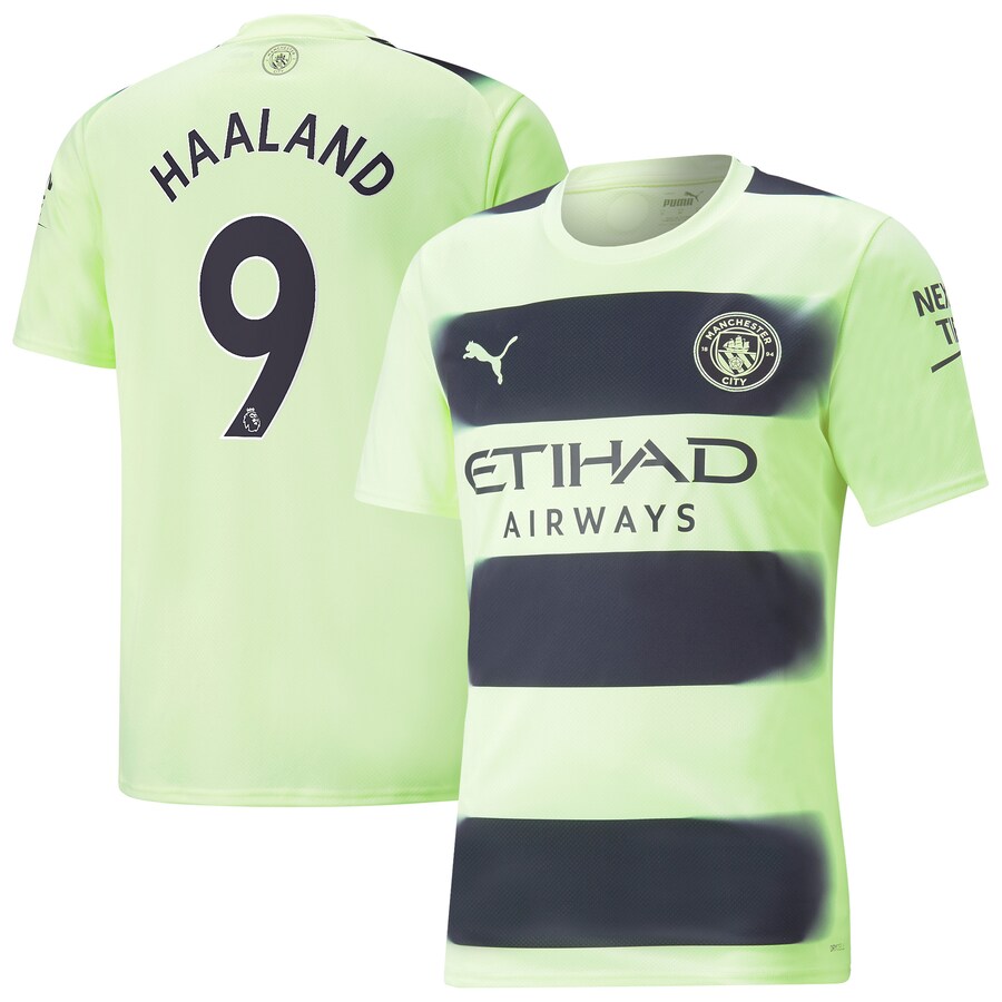 Maillot Haaland Manchester City third 2023/24