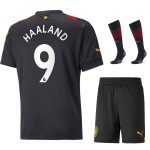 Manchester City Away Kids Shirt 2022 2023 Haaland (1)