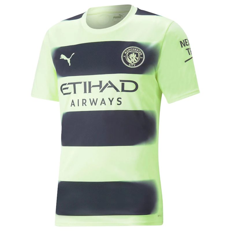 Manchester City Third Child Shirt 2022 2023 Haaland (3)