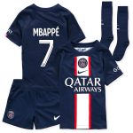 PSG Home Mbappe 2022 2023 Kids Shirt (1)