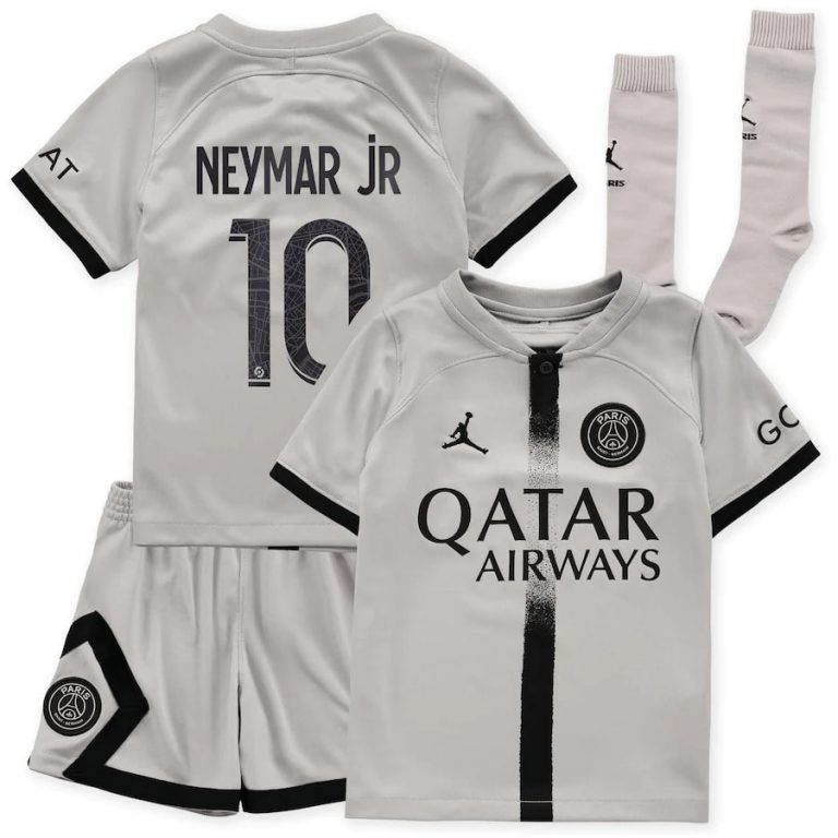 Maillot Enfant PSG JORDAN Exterieur Neymar Jr 2022 2023 (1)