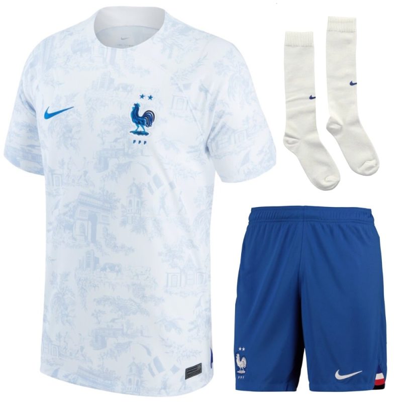 FRENCH TEAM JERSEY WORLD CUP 2022 KIDS AWAY