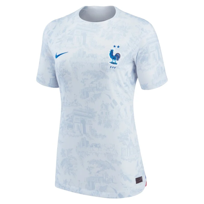CAMISETA MUJER SELECCIÓN FRANCESA VISITA MUNDIAL 2022 (1)