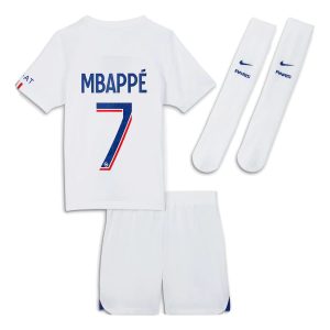 PSG Third Mbappe Kids Shirt 2022 2023 (2)