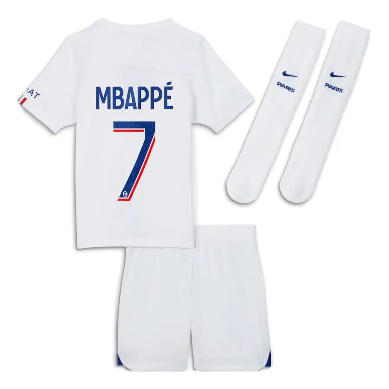 Maillot Enfant PSG Third Mbappe 2022 2023 (2)