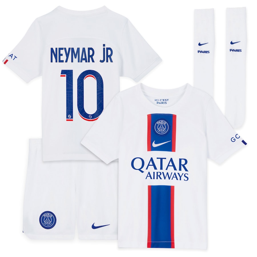 Maillot Enfant PSG JORDAN Exterieur Neymar Jr 2022 2023
