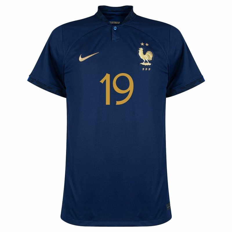 2022 WORLD CUP FRENCH TEAM HOME JERSEY BENZEMA (3)