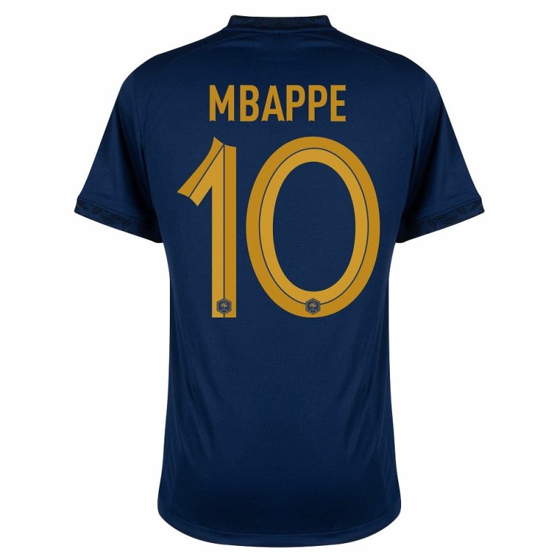 2022 WORLD CUP FRANCE HOME TEAM JERSEY MBAPPE (2)