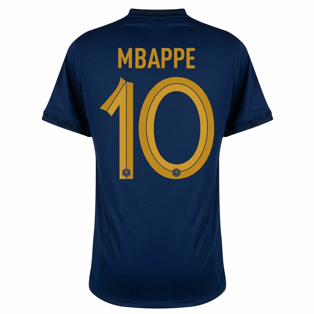 COPA MUNDIAL DE FRANCIA 2022 JERSEY DEL EQUIPO LOCAL MBAPPE (2)