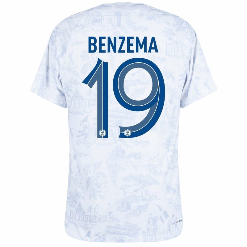 2022 WORLD CUP FRENCH TEAM AWAY JERSEY BENZEMA (2)