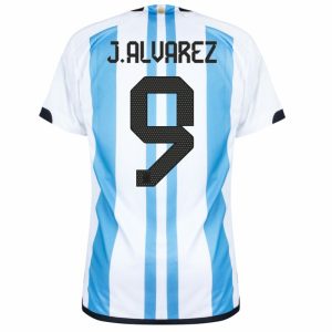 ARGENTINA WORLD CUP 2022 HOME SHIRT J.ALVAREZ (2)