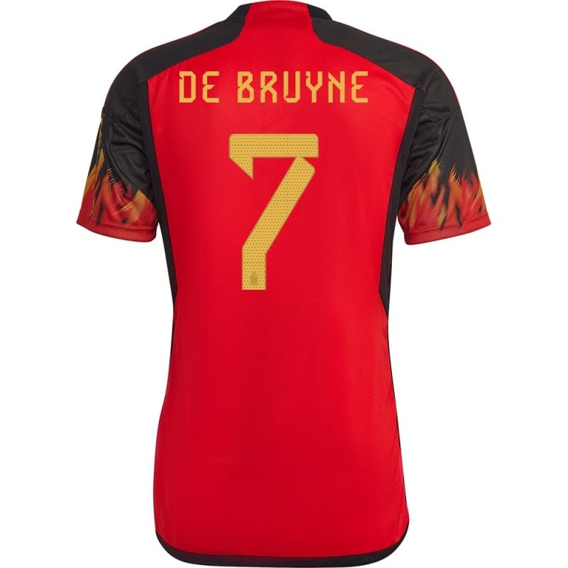 BELGIUM HOME JERSEY WORLD CUP 2022 DE BRUYNE (1)