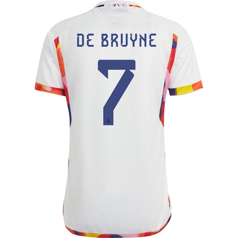 BELGIUM AWAY WORLD CUP 2022 DE BRUYNE JERSEY (1)