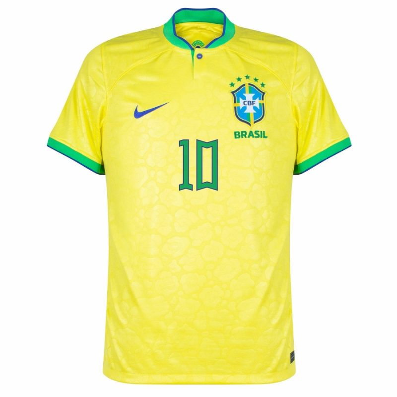 BRAZIL HOME JERSEY WORLD CUP 2022 NEYMAR JR (3)