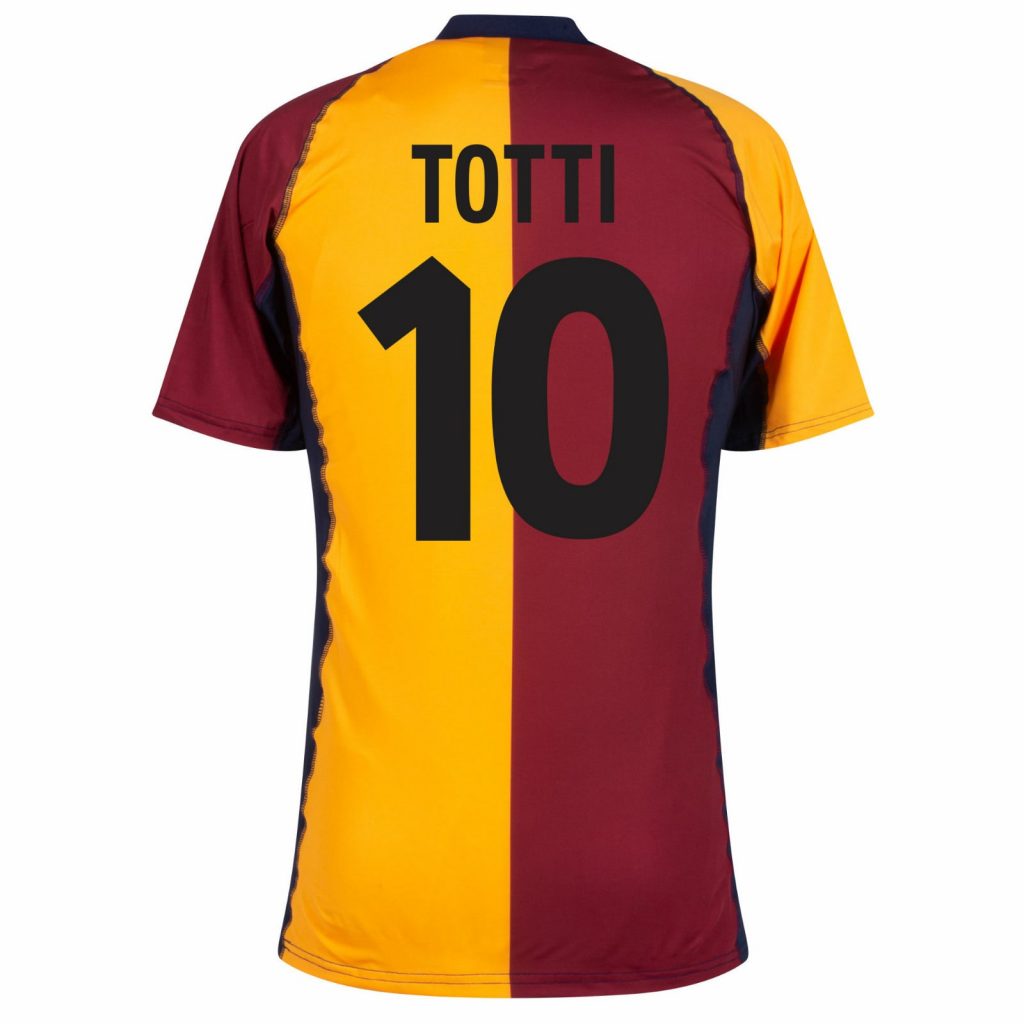 2018-19 Maillot Italie domicile (totti 10) Bleu | Maillots De Foot Pas
