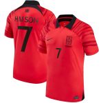 MAILLOT COREE DU SUD DOMICILE COUPE DU MONDE 2022 HM SON (1)