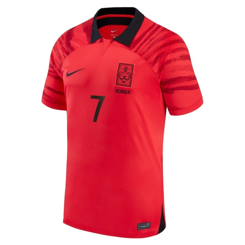 MAILLOT COREE DU SUD DOMICILE COUPE DU MONDE 2022 HM SON (3)