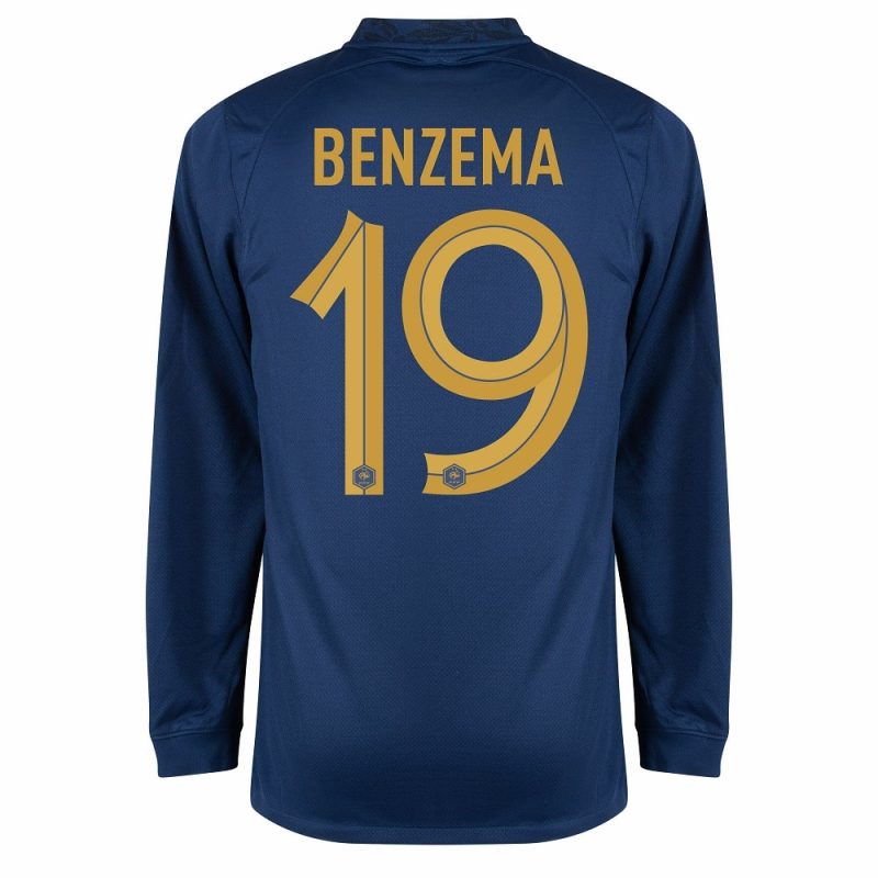 FRANCE HOME JERSEY WORLD CUP 2022 BENZEMA ML (2)