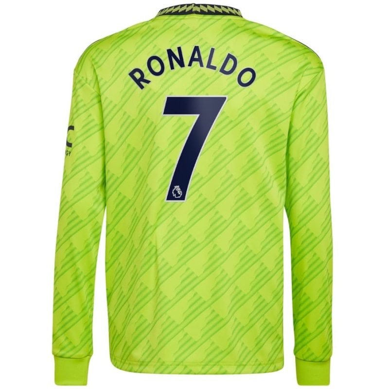 MAILLOT MANCHESTER UNITED THIRD MANCHES LONGUES 22-23 RONALDO (2)