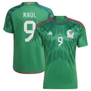 MEXICO WORLD CUP 2022 HOME JERSEY RAUL (1)