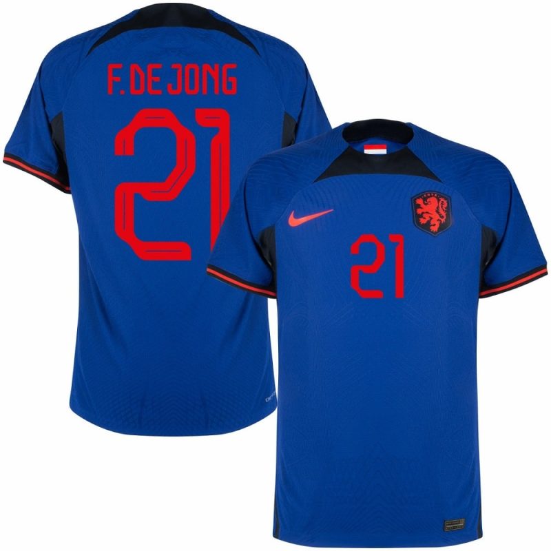 NETHERLANDS AWAY WORLD CUP 2022 F. DE JONG JERSEY (1)