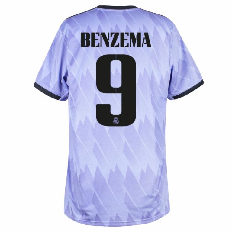 MAILLOT REAL MADRID EXTERIEUR 2022 2023 BENZEMA (2)