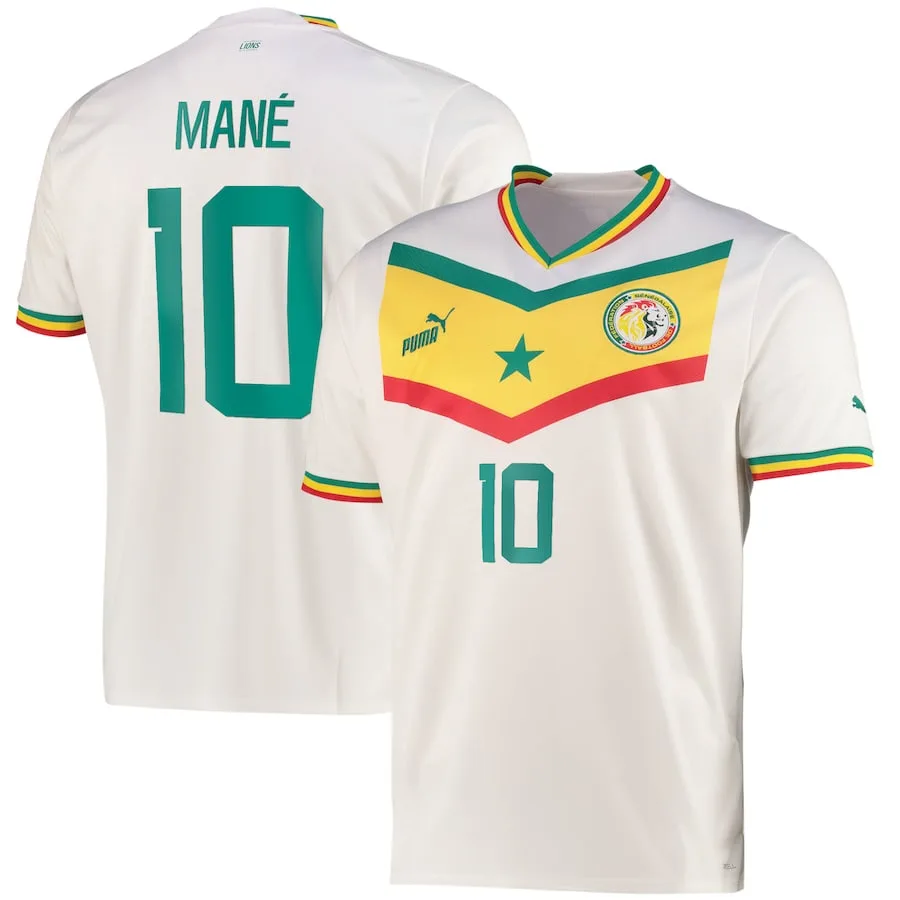 CAMISETA SENEGAL PRIMERA COPA DEL MUNDO 2022 MANE (1)