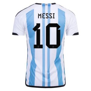 ARGENTINA 3 STAR HOME JERSEY 2022 2023 MESSI (2)