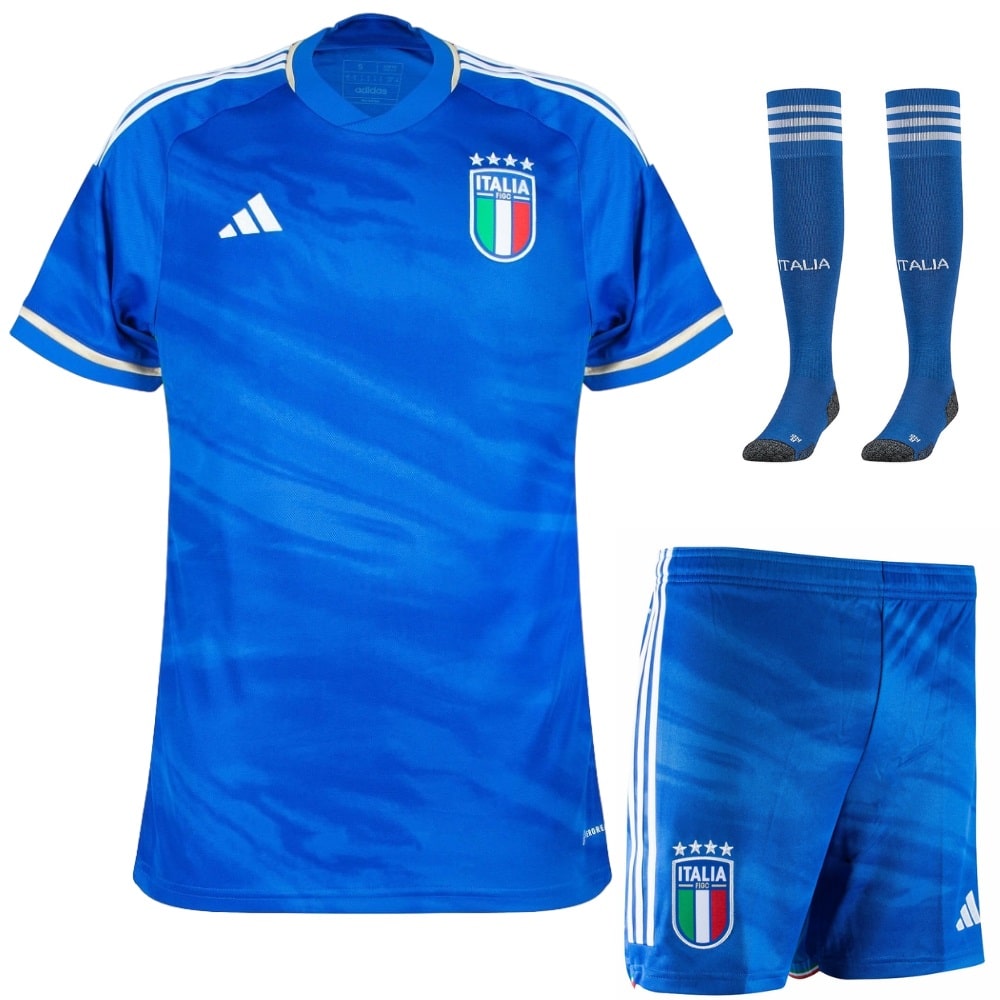 Hellas Verona 2023-2024 Home Concept Football Kit (Airo) - Bambini