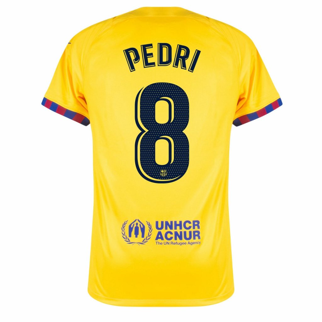 Niños Camiseta FC Barcelona 2022/2023 de 1ª EQUIPACIÓN #8 PEDRI Niños Camiseta FC Barcelona 2022/2023 de 1ª EQUIPACIÓN #8 PEDRI