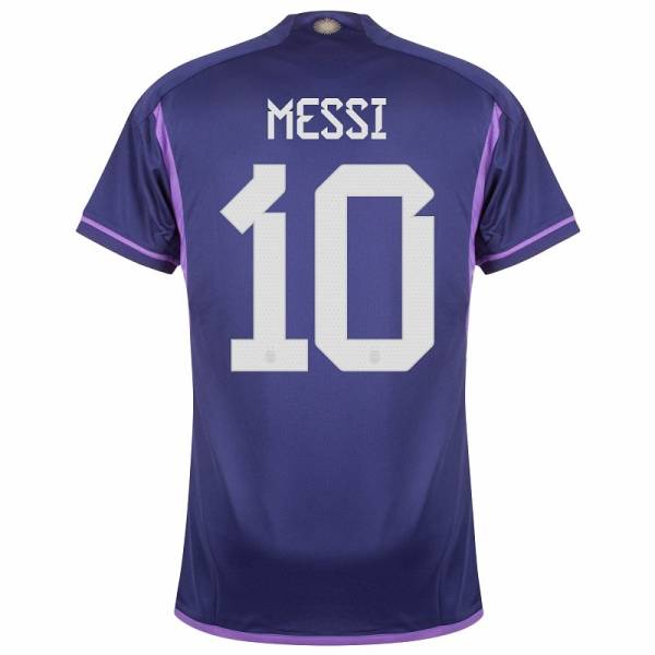 MAILLOT ARGENTINE 3 ETOILES EXTERIEUR 2022 2023 MESSI (2) MAILLOT ARGENTINE 3 ETOILES EXTERIEUR 2022 2023 MESSI (2)