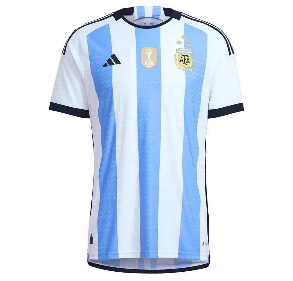 MAILLOT MATCH ARGENTINE 3 ETOILES COUPE DU MONDE 2022 (1)