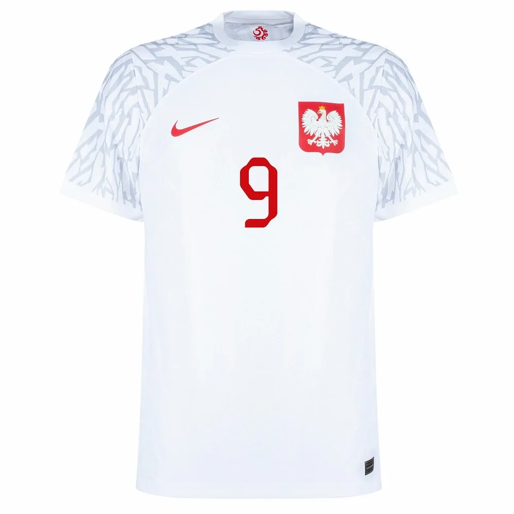 MAILLOT POLOGNE DOMICILE COUPE DU MONDE 2022 LEWANDOWSKI (3) MAILLOT POLOGNE DOMICILE COUPE DU MONDE 2022 LEWANDOWSKI (3)