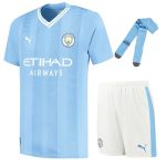 Manchester City Home Child Kit Shirt 2023 2024 (1)