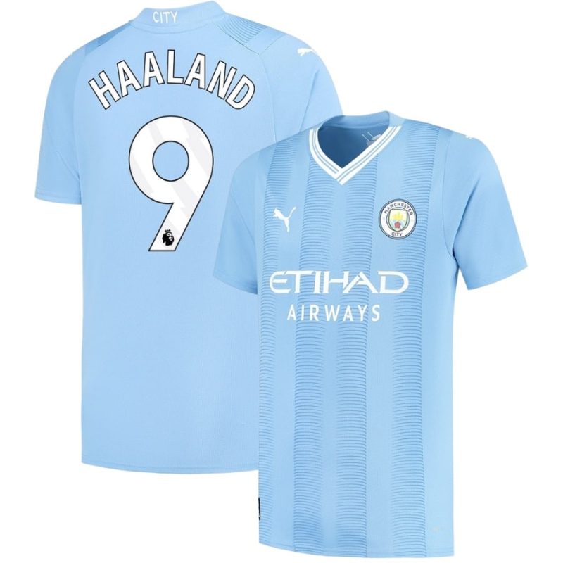Manchester City Home Shirt 2023 2024 E.Haaland (1)