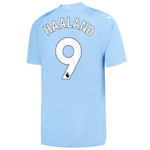 Manchester City Home Shirt 2023 2024 E.Haaland (2)