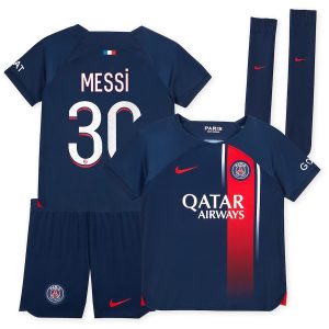 Maillot Kit Enfant PSG Domicile Messi 2023 2024 (1)