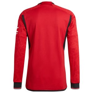Maillot Manchester United Domicile 2023 2024 manches longues (2)