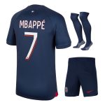 Maillot kit Enfant PSG Domicile Mbappe 2023 2024 (1)